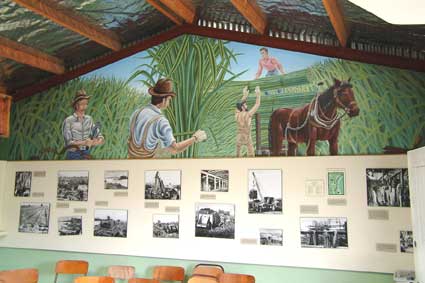 Flax Museum murals